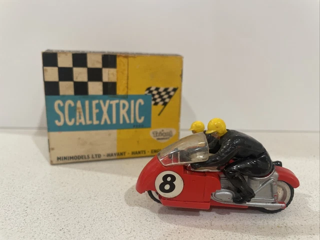SCALEXTRIC VINTAGE B2 Hurricane Motorcycle 1:32 Slot Car Triang £81.29 ...