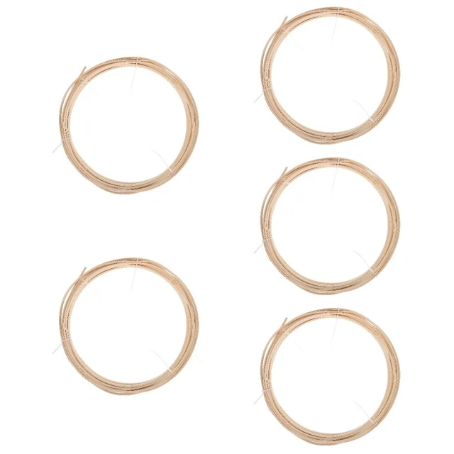 Maderas Material de tejido de ratán Tela de palo Muebles Juego de reparación Cesta Reparación