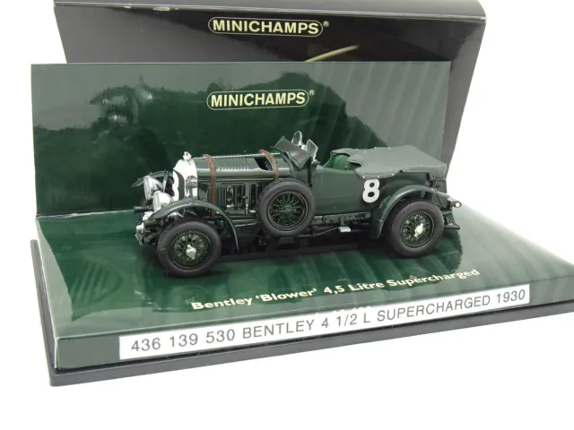 1930 Bentley Blower 4.5 Supercharged Le Mans Minichamps 1/43