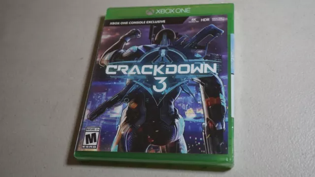 Crackdown 3 - Brand New - Factory Sealed Microsoft Xbox One - New!!!! FREE SHIP