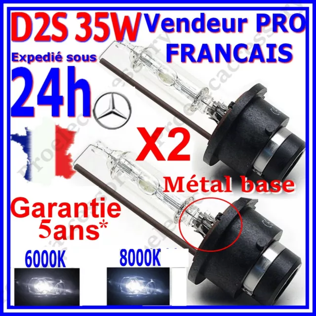 2 D2S AMPOULES XENON LAMPE 35W HID FEU PHARE POUR MERCEDES Classe CLS C219