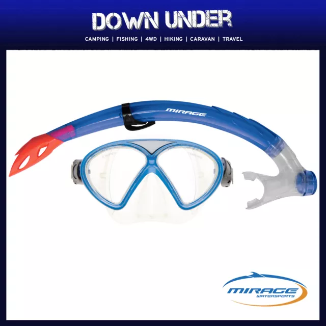 Mirage Comet Junior Mask & Snorkel Set - Blue