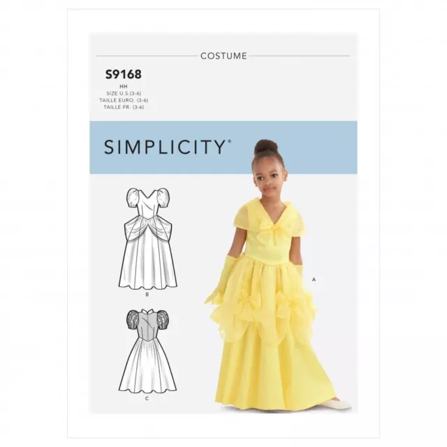 Simplicity Sewing Pattern 9168 K5 (7-8-10-12-14)