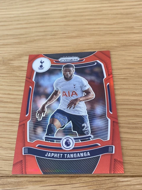 red japhet tanganga panini prizm Football Card tottenham hotspur 065/199