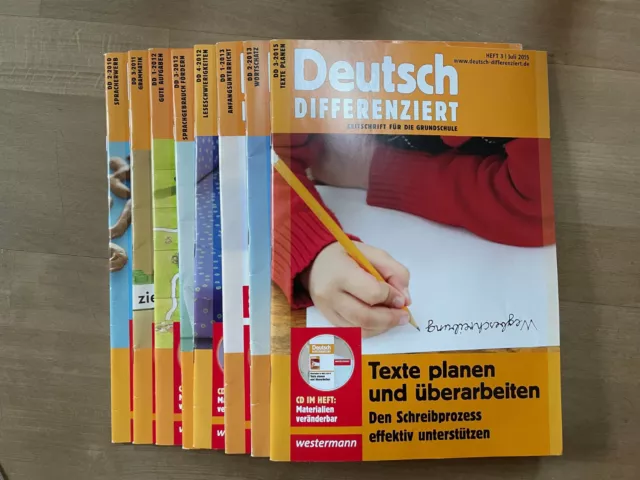 Deutsch diffenziert Fachzeitschrift Grundschule mit CD - 13 Hefte