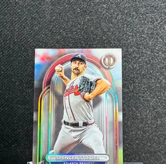 2024 TOPPS TRIBUTE Baseball 28 Spencer Strider Atlanta Braves