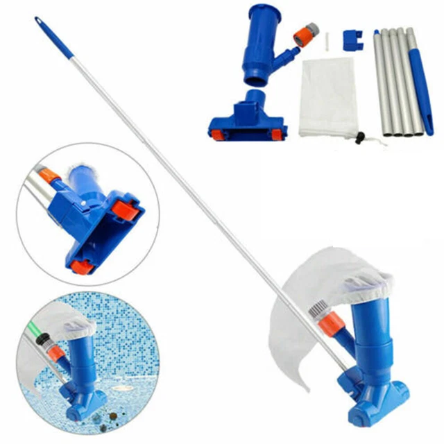SWIMMING POOL SPA Suction Vacuum Head Cleaner Cleaning Kit Accessories