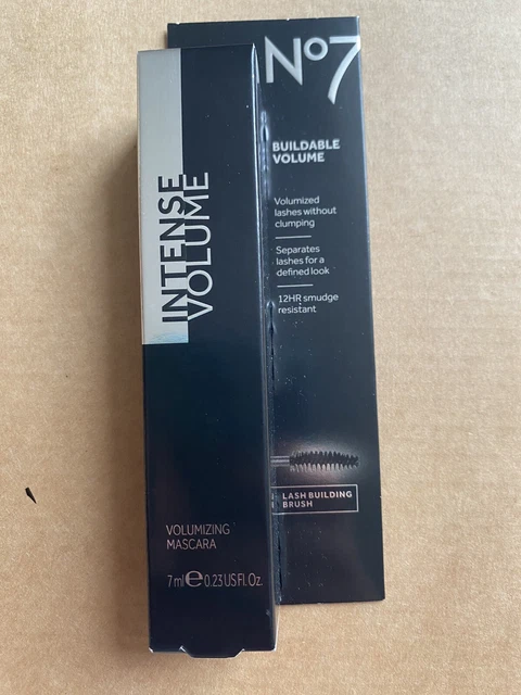 NO7 Intense Volume Mascara In Navy – Voluminöse Wimpern, Blaue Farbe, Für Dramatischen Look