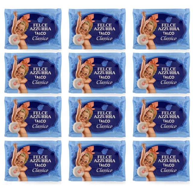 PAGLIERI Felce Azzurra Koerperpuder Talkpuder Talkum 12x100 g