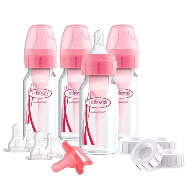 Dr Browns Breast to Bottle Feeding Set Pump & Store 4 Bottle Set 2