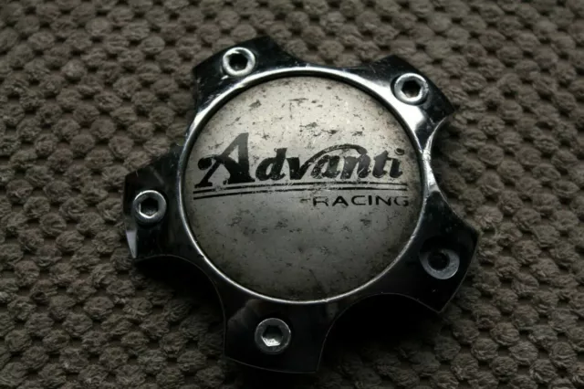 Raro originale ADVANTI Racing C-F77D-1 Coprimozzo con coperchio in plastica...