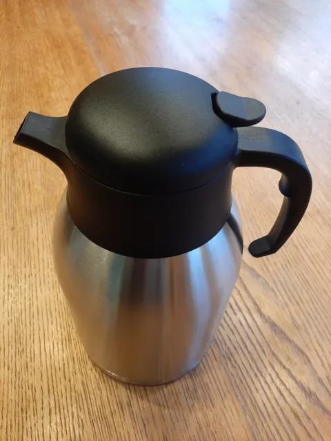 Isolierkanne  - Thermokanne Kaffeekanne  2 Liter GGM Edelstahl groß NEU