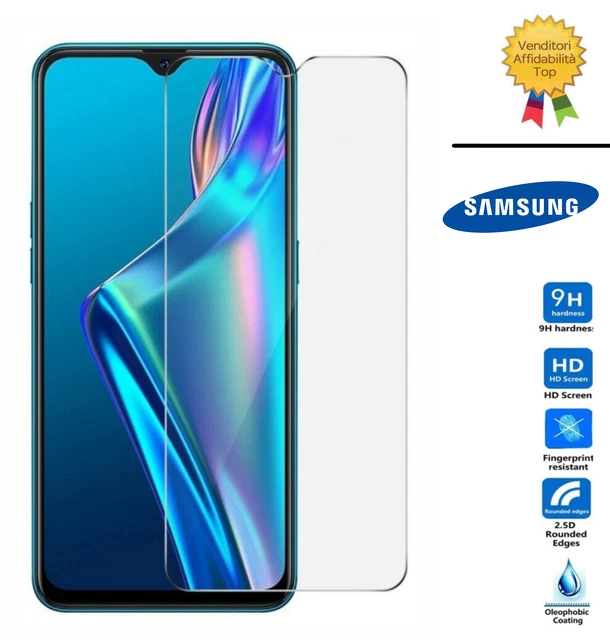 PELLICOLA VETRO TEMPERATO per SAMSUNG GALAXY A03s schermo PROTETTIVA protezione
