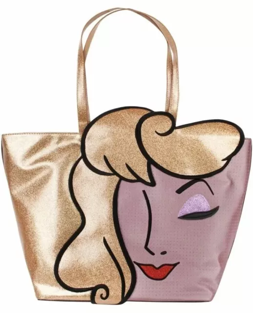 Danielle Nicole Disney Sleeping Beauty Aurora Princess Large Tote Hand Bag Purse