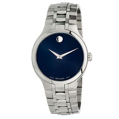 Movado 0606369 Men's Datron Silver-Tone Quartz Watch