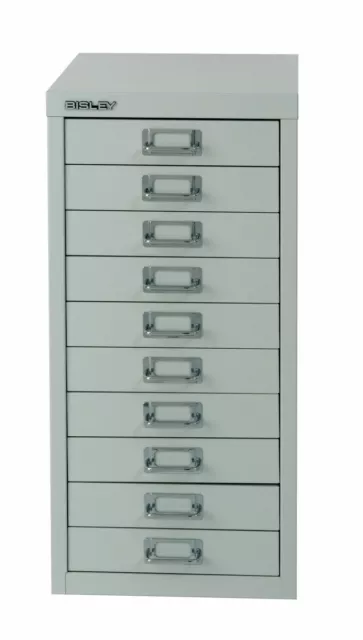 Bisley Multidrawer Schubladenschrank 10 Schübe DIN-A4 Stahlschrank aus Metall 2