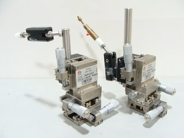 Suruga Seiki XYZ Axis Linear Ball Guide (SS) Stage 40x40mm Micro Positioning Set