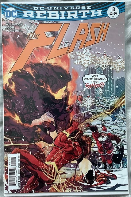 FLASH #13 - JOSHUA WILLIAMSON - REBIRTH (DC, 2017, First Print)