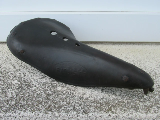 Ancienne Selle De Vélo Course Cuir MEILLEURE - Fabriquée En France - Vintage Route