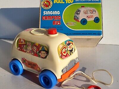 Tin Toy 1960's Battery op Yonezawa-Japan MAGNETIC RAIL SPACE ORBITER mint/boxed 