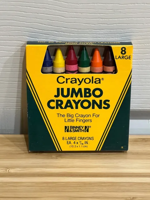 Binney & Smith / Crayola 52-8389 Crayola® Jumbo Classpack® Crayons, 25 Each  of 8 Colors, 200/Set