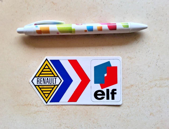 Autocollant Renault Elf F1 - So_Stick pour lunette arrière