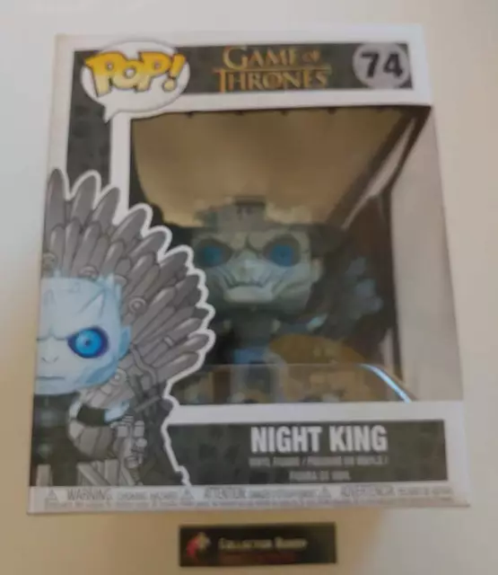 Funko Pop! Game of Thrones 74 Night King on throne Pop Vinyl GOT FU37794