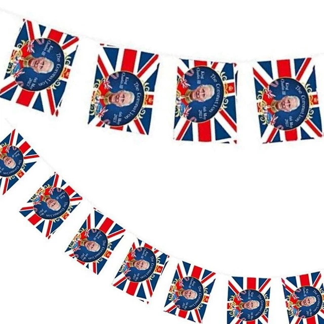 UNION JACK FLAG Bunting 80th VE Day Anniversary King Charles Street ...