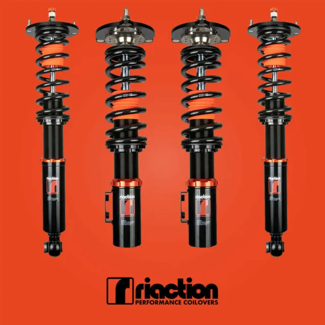 For 95-98 Nissan 240SX S14 | Riaction Coilovers 32 Way Adjustable Coilovers