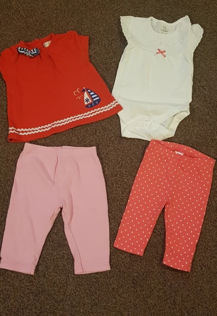 Girls Spring Summer Clothing Bundle 3-6 Months