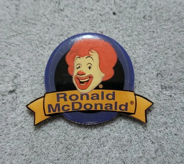 VTG Ronald McDonald Pin Pre-Owned