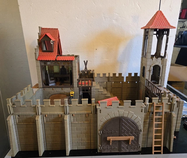 PLAYMOBIL LOT ACCESSOIRES PERSONNAGE chevalier chateau fort vintage