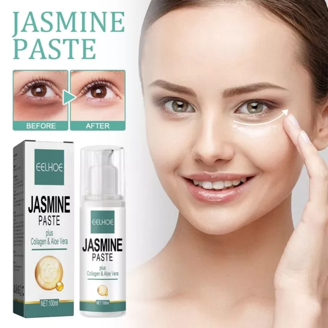 Jasminsalbe - Luftlose Flasche Augencreme Gegen Dunkle Ringe Und Lidschatten