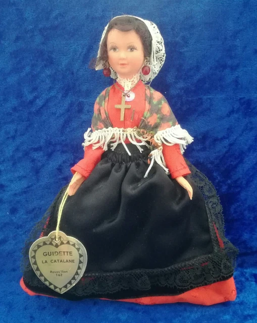 Poupée Folklorique Française Le Minor - Mathilde De Normandie - Années 1960 - 13 Cm - Occasion