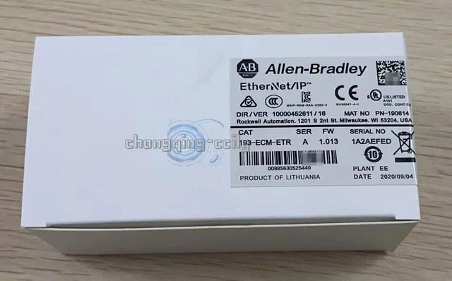 New original AB 193-ECM-ETR Ser A Ethernet/Ip communication module 193ECMETR HX