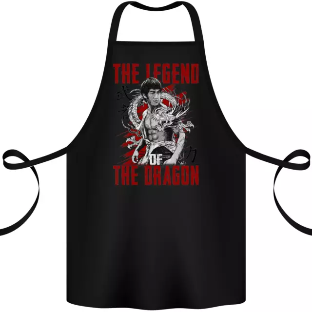 Grembiule Legend of the Dragon MMA Film Arti Marziali Cotone 100% Biologico