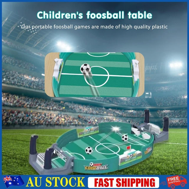PORTABLE CHILDRENS FOOTBALL Battle Table Mini Soccer Board Game Toys (M