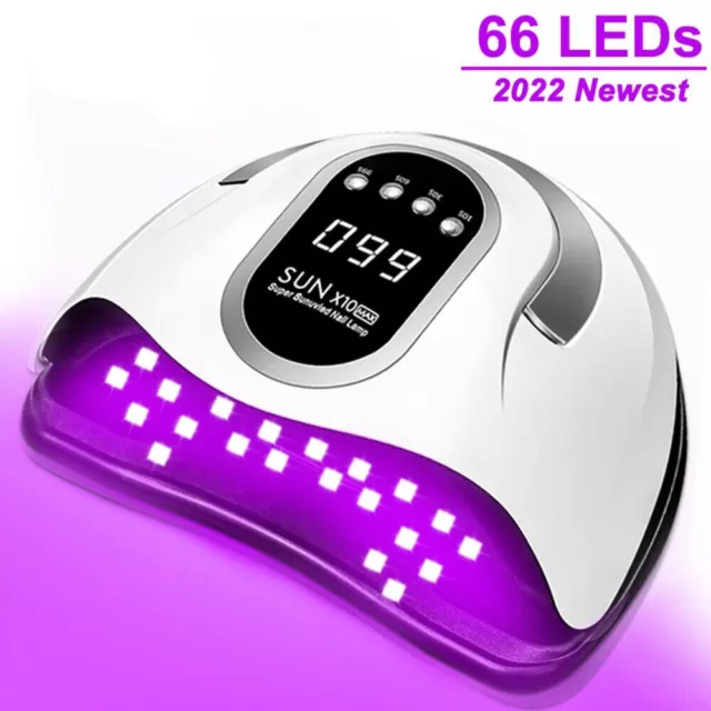 320W LCD Nail Lamp UV LED Light Professional Nail Polish Dryer Art Gel Curing