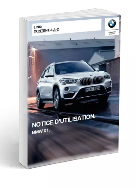 BMW X1 F48 2015-2019 Notice d'Utilisation Français