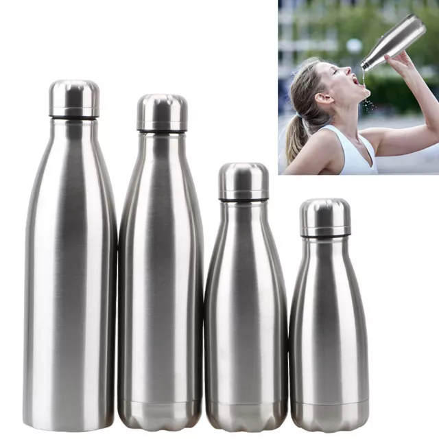 1L Vacuum Flask Drink Water Bottle Stainless Steel Cup Flask