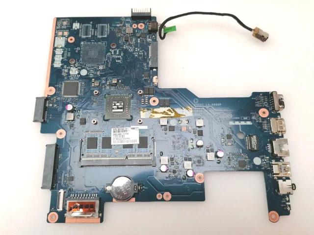 HP 255 G3 Laptop Motherboard 4GB RAM 761532-501 LA-A966P Rev 4.0 AMD A4 ...