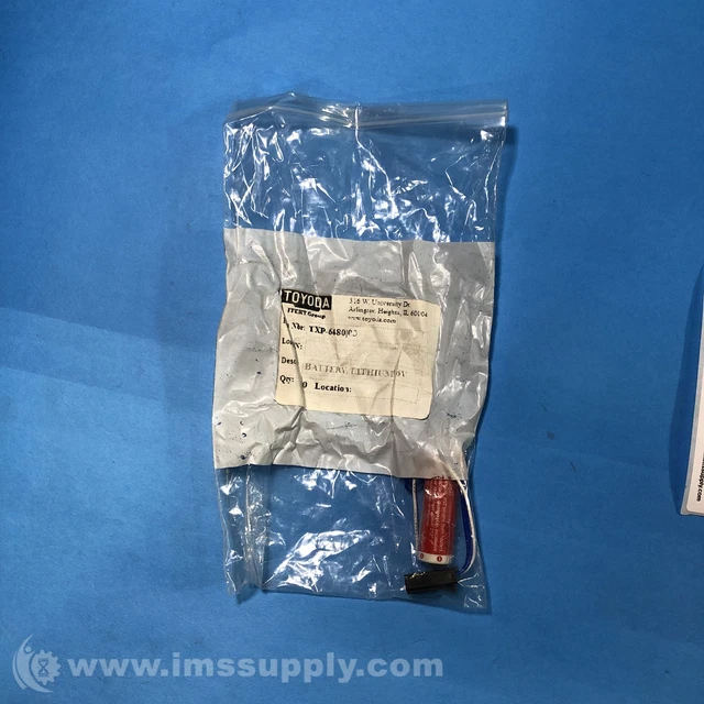 Toyoda TXP-6480 Lithium Battery, 3.6 Volt, 1800 mAh FNFP