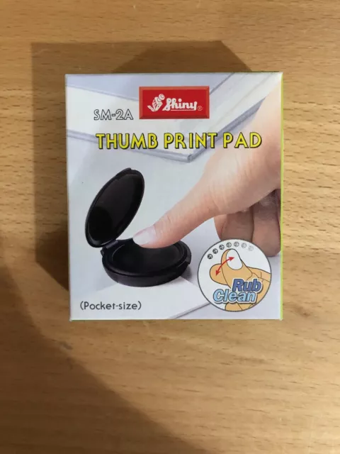 Inkless Fingerprint Pad 1,000 Applications Per Pad