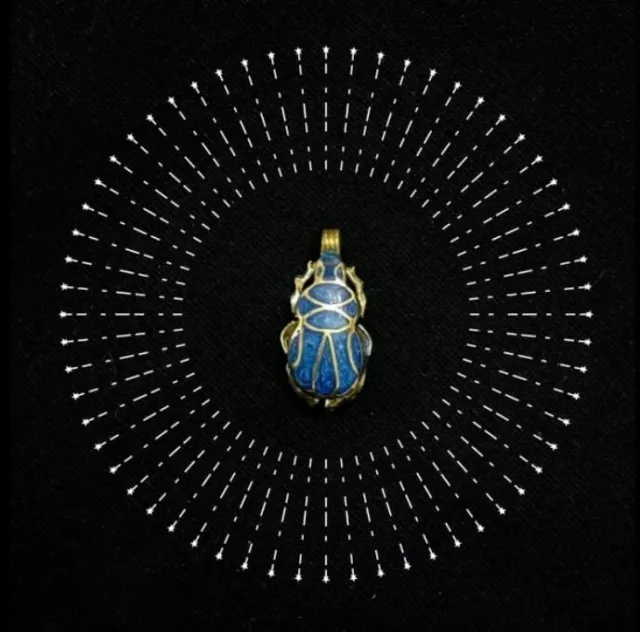 Marvelous Ancient Egyptian Scarab Beetle Pendant