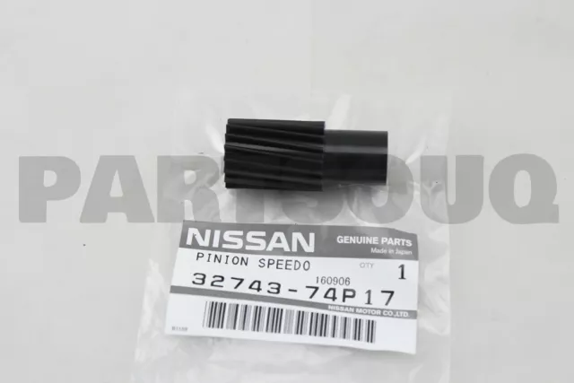 3274374P17 Genuine Nissan PINION-SPEEDOMETER 32743-74P17