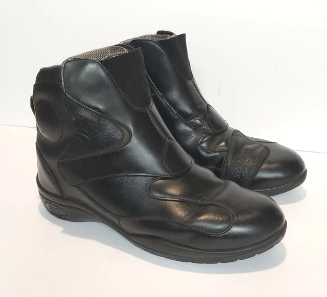 Tour Master Response SC Road Boot Mens 10 Leather Motorcycle Boots