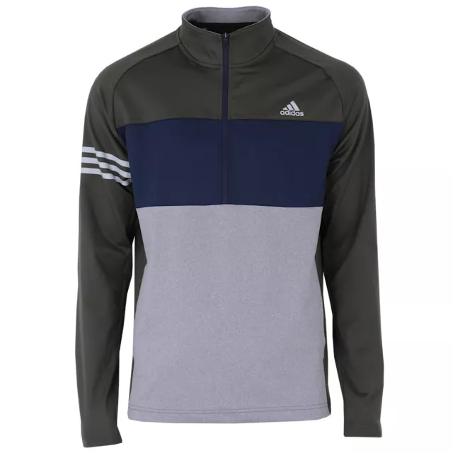 adidas Herren 3-Streifen Competition Sweatshirt Pullover 1/2 Reißverschluss