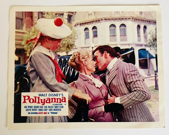 Polyanya RARE WALT DISNEY’S Pollyanna Original Film Photo 8x 10” Vintage Hayley ...