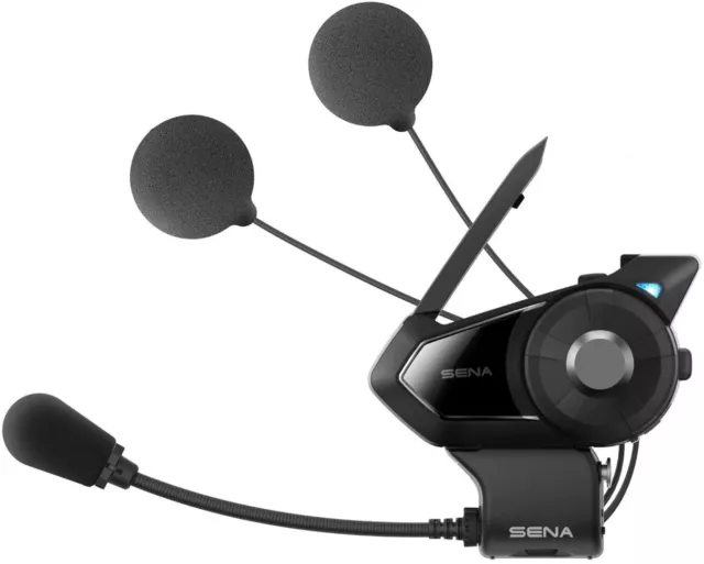 Sena 30K HD Bluetooth Kommunikationssystem Einzelset (Black,One Size)