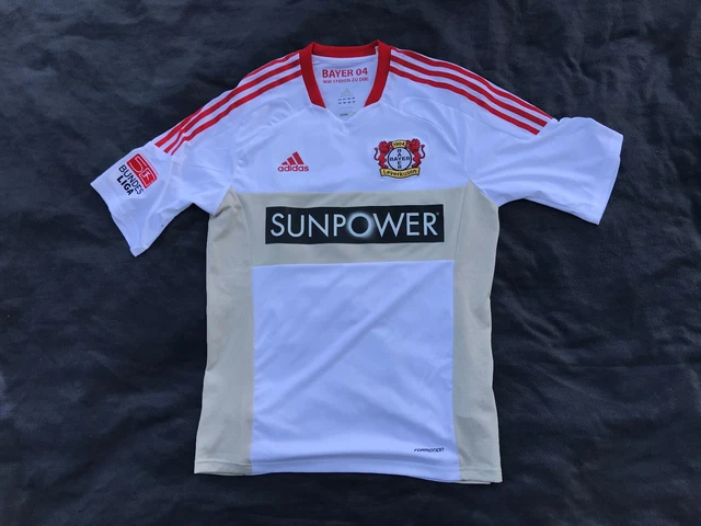 Bayer Leverkusen Trikot Match One Gr. L Rückennr. 28 Zenga Adidas, Away 2011/12